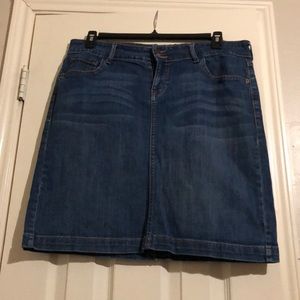Jean skirt